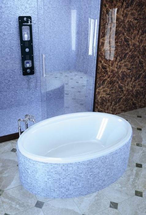 Ванна VAYER Opal 180х120. Фото