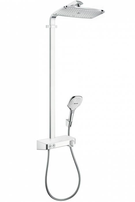 Душевая система HANSGROHE Raindance Select E 360 Showerpipe EcoSmart 27287000. Фото