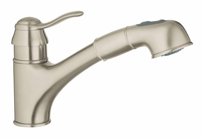 GROHE 32459EN0 Ashford Смес.д.мойки, гибк.подв.. Фото