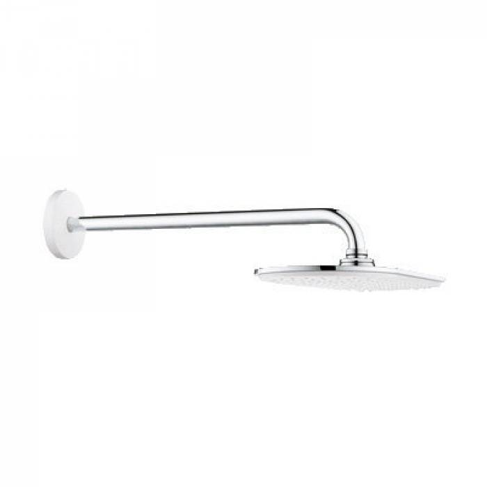 Верхний душ с душевым кронштейном GROHE Rainshower Veris 26170LS0. Фото