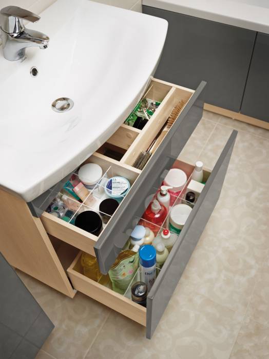 Органайзер SMART  прозрачный CERSANIT P-MD-SMA-DIV/CAR55. Фото