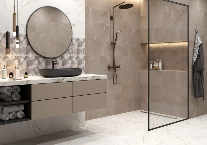 LASSELSBERGER 6260-0017 Керамический гранит Блюм 300х600 мокко. Фото