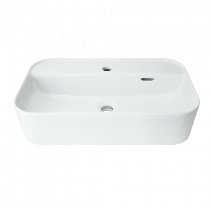 Раковина накладная SANITA LUXE Infinity Shelf 60х36 INF60SLWB01SH. Фото