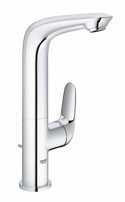 GROHE 23718003 Eurostyle 2015 Solid Смеситель для раковины со сливным гарнитуром, L-Size. Фото