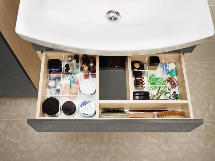 Органайзер SMART  прозрачный CERSANIT P-MD-SMA-DIV/CAR60. Фото