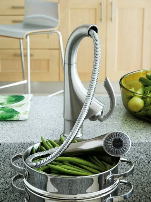 Смеситель для мойки GROHE K4 33782SD0. Фото