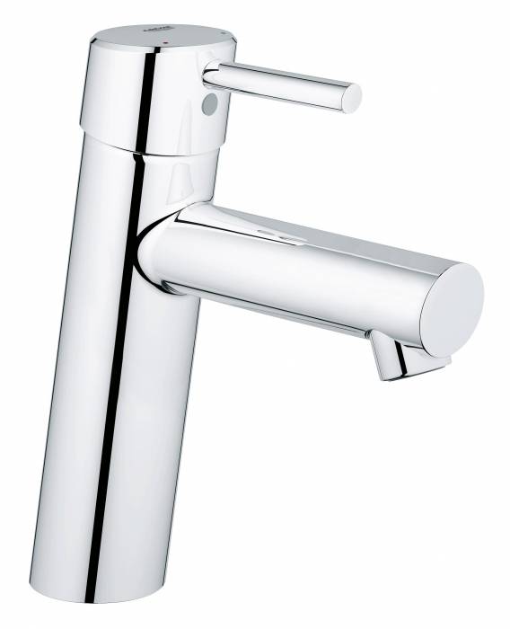 GROHE 23451001 Concetto Смеситель однорычажный для раковины со средним изливом, гладкий корпус. Фото