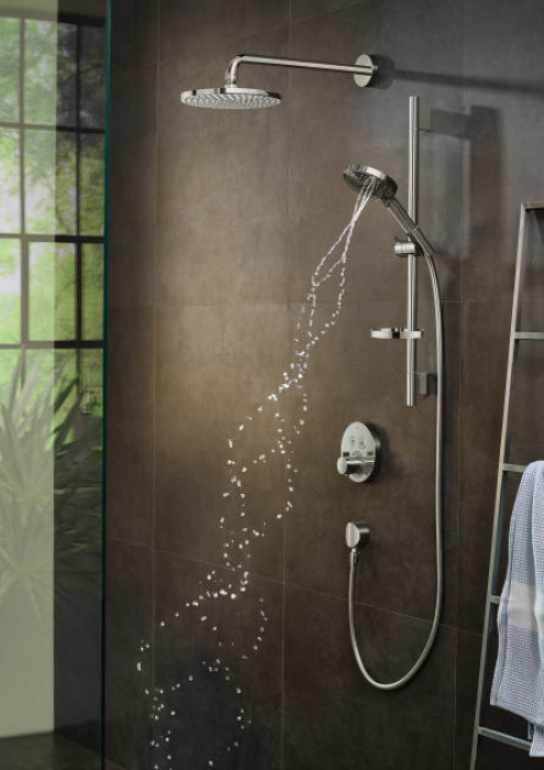 Шланговое подсоединение S Hansgrohe Fixfit 26453700, матовый белый. Фото