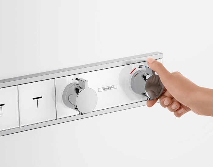 Термостат для ванны Hansgrohe RainSelect на 4 потребителя 15382000. Фото