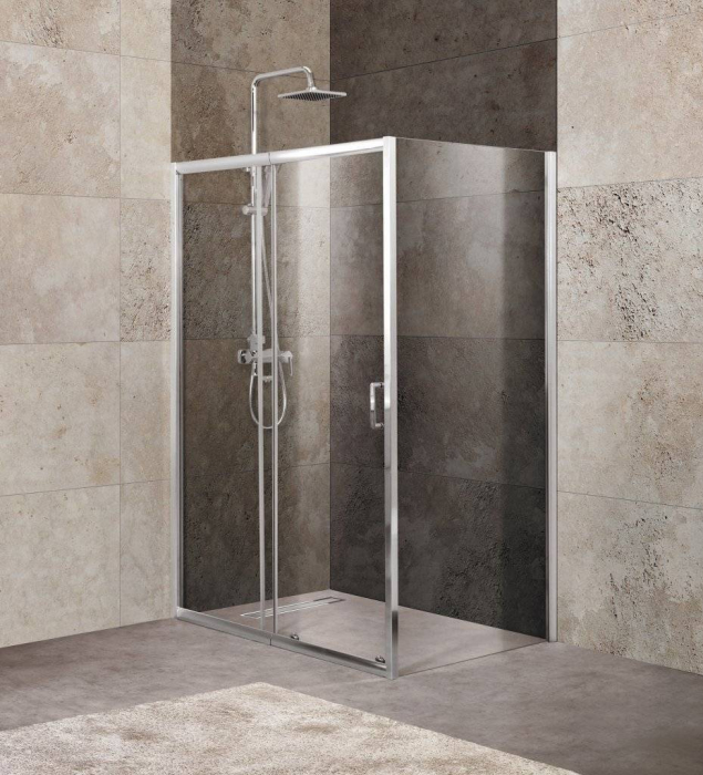 Душевой угол BELBAGNO Unique UNIQUE-AH-1-100/115-90-P-Cr. Фото