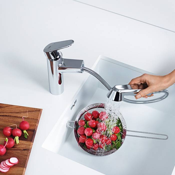 Смеситель для мойки GROHE Eurodisc Сosmopolitan 32257002. Фото