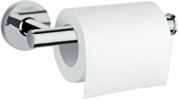 Держатель туалетной бумаги Hansgrohe Logis Universal 41726000 для ванной комнаты. Фото