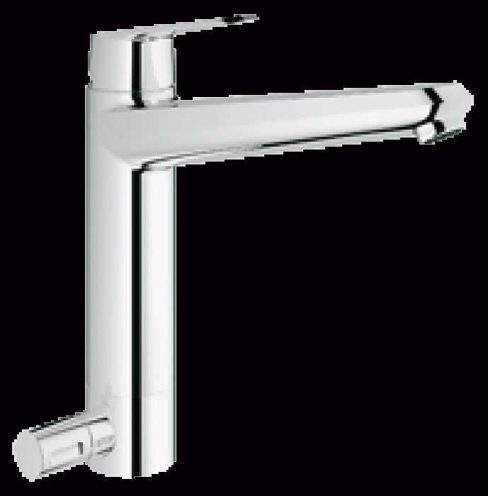 Смеситель для мойки GROHE Eurodisc Сosmopolitan 31237002. Фото