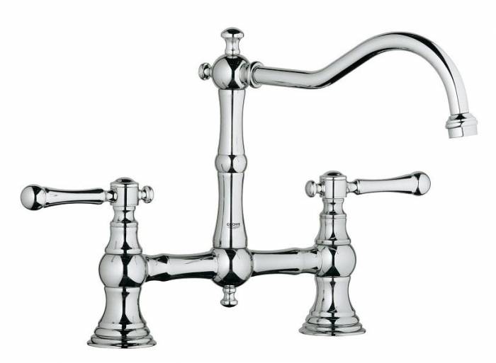 Смеситель для мойки GROHE Bridgeford 30187000. Фото