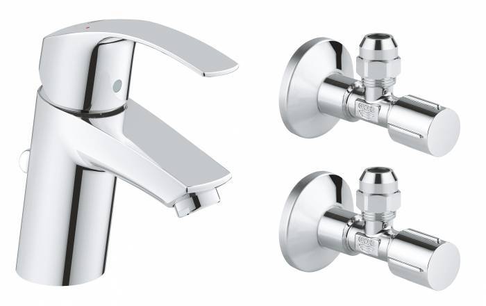 GROHE 23588000 ESM 2015 Смес.д.раков.с угл.вент.2 шт. Фото