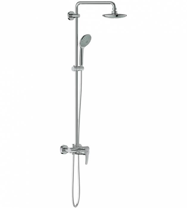 GROHE 27473000 Euphoria Душевая система с однорычажным смесителем для душа 450 мм 9,4л. Фото