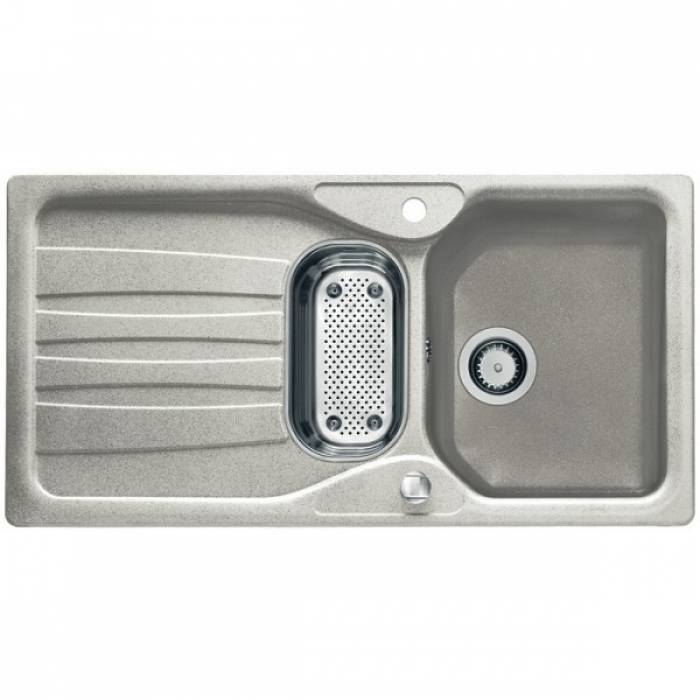 Кухонная мойка FRANKE Calypso COG 651 серебристый 114.0185.007. Фото