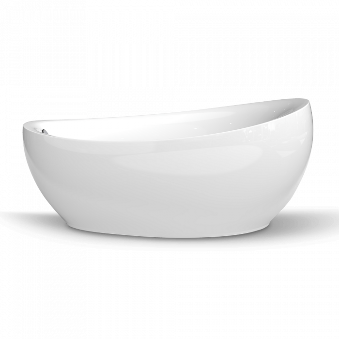 Ванна акриловая отдельностоящая BLACK & WHITE 180 Swan SB225. Фото