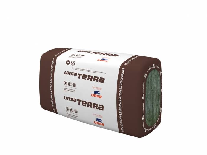 Звукоизоляция URSA Terra 34 PN 50 мм. Фото