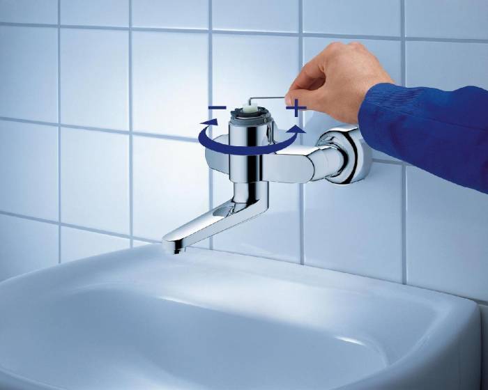 Смеситель для раковины GROHE Euroeco Special 32792000. Фото