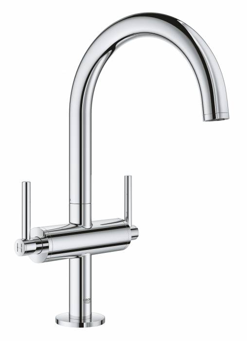 GROHE 21022003 Atrio New Смеситель двухвентильный для раковины на 1 отверстие, рукоятки-рычаги, размер L. Фото