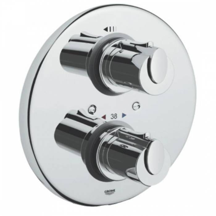 Термостат для душа GROHE Grohtherm 1000 19236000 (внешняя часть). Фото