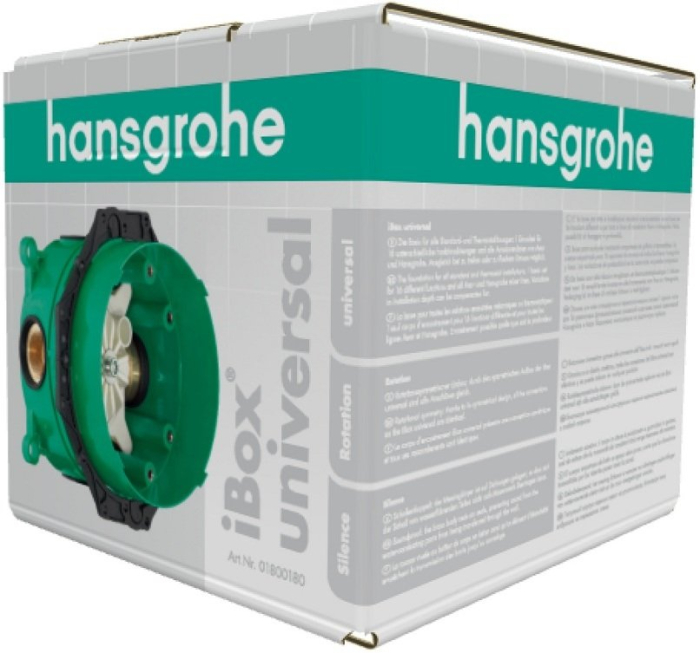 Скрытая часть смесителя Hansgrohe iBox Universal 01800180. Фото