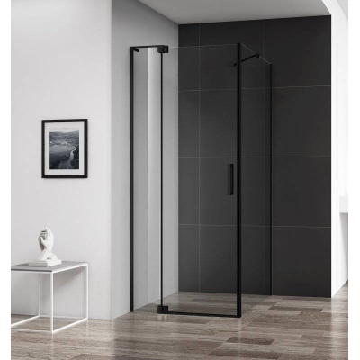 Душевой угол CEZARES Slider SLIDER-AH-1-100-90/100-C-NERO. Фото
