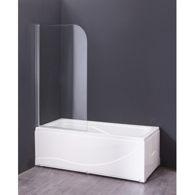 Душевая шторка на ванну MIRSANT Eco-1 80. Фото