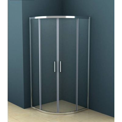 Душевое ограждение AZARIO Ostin 100х100 AZ-121S Chrome. Фото