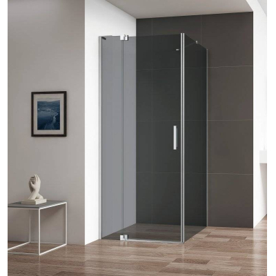 Душевой угол CEZARES Slider SLIDER-AH-1-100-90/100-GRIGIO-Cr. Фото