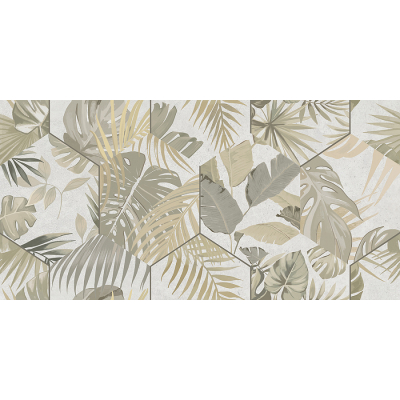 Azori 508001101 Плитка облицовочная Grunge 315х630 grey geometry. Фото