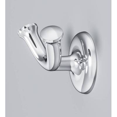 Двойной крючок для полотенец AM.PM Like A8035600 для ванной комнаты. Фото