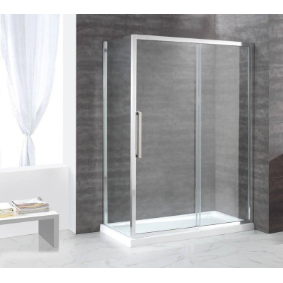 Душевой угол CEZARES Lux-Soft LUX-SOFT-W-AH-1-120/80-C-Cr-IV. Фото