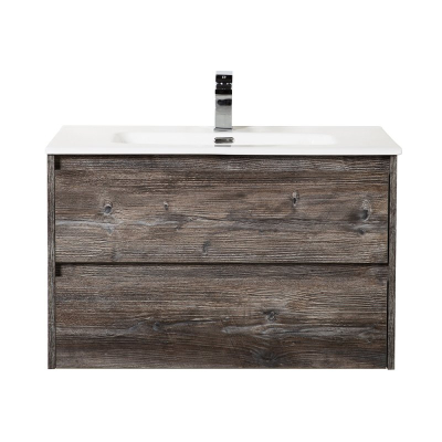 Тумба под раковину подвесная BELBAGNO KRAFT-800-2C-SO-PP Pino Pasadena. Фото