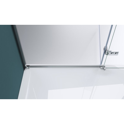 Душевая дверь BELBAGNO KRAFT-B-12-60/60-C-Cr-R. Фото