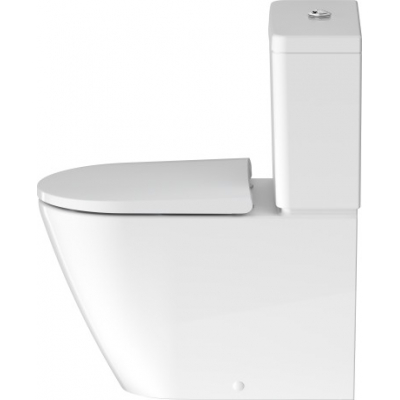 Унитаз напольный под бачок DURAVIT D-Neo Rimless 2002090000. Фото