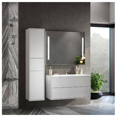 Зеркало с подсветкой GAIR Line 1000х800 Anti Steam. Фото