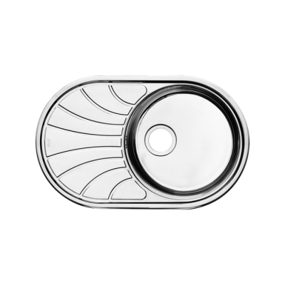 Мойка нерж. сталь шелк 770*480 Suno S IDDIS SUN77SDi77. Фото