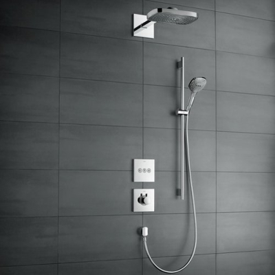 Запорный/переключающий вентиль Hansgrohe ShowerSelect 15764000. Фото