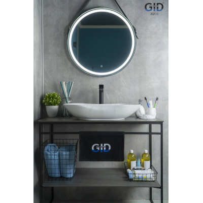 Раковина накладная GID Mnc503H012 67х41 54464 Под камень. Глянцевый. Фото