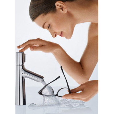 Смеситель для раковины Hansgrohe Talis Select S 80 72040000 хром. Фото