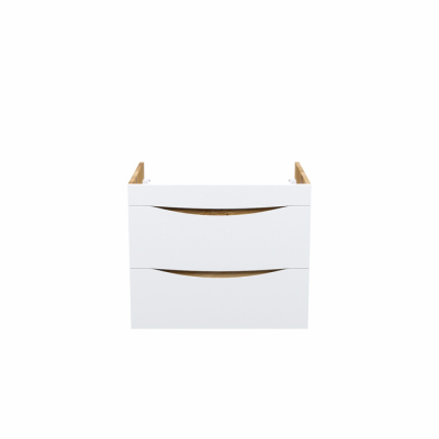 Тумба подвесная 60 см белая/золотистый дуб Cloud IDDIS CLO60Y0i95. Фото