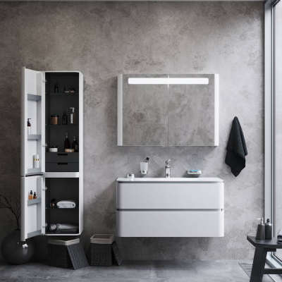 База под раковину подвесная 100 см, белый глянец AM.PM Sensation M30FHX1002WG. Фото