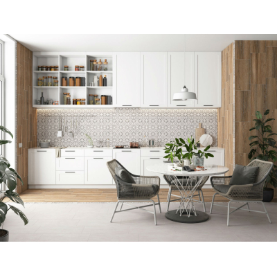 LASSELSBERGER 6260-018 Керамический гранит Винтаж Вуд 300х600 светло-серый. Фото