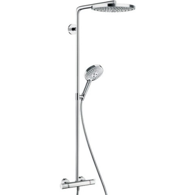 Душевая система Hansgrohe Raindance Select S 240 2 jet Showerpipe хром 27129000. Фото