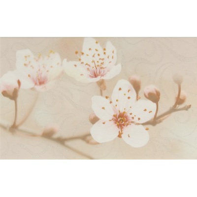 Unitile 010301001873 Декор Сакура 250х400 коричневый 02