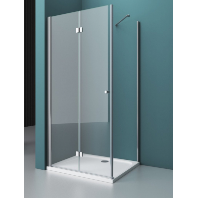 Душевой угол BELBAGNO ALBANO-ASH-1-80/100-C-Cr. Фото