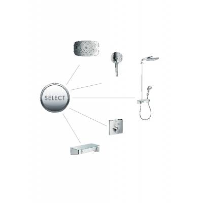 Душевая система HANSGROHE Raindance Select Push 3jet Showerpipe 27127400. Фото