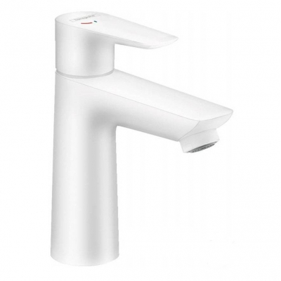 Смеситель для раковины HANSGROHE Talis E 110 71712700 матовый белый. Фото